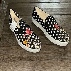 Desigual Topos Flor Boat Shoes